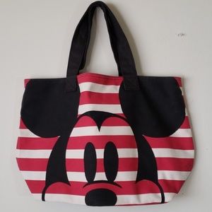 Mickey Minnie Canvas Tote